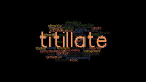 What is another word for titillate .
